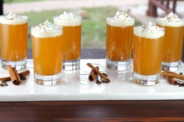Warm Apple Pie Cocktail