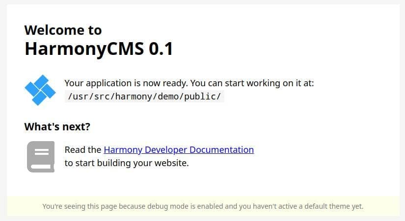 How to build a site with HarmonyCMS